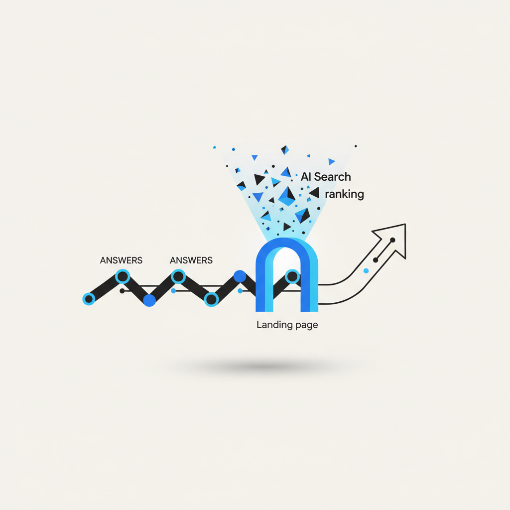 Guide to building answer-first landing pages for AI search