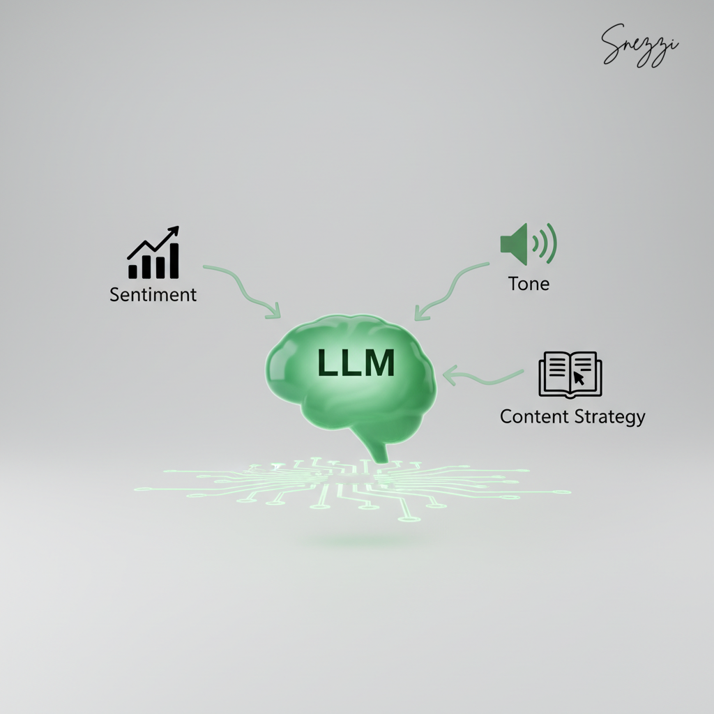 LLM sentiment and tone analysis for content strategy